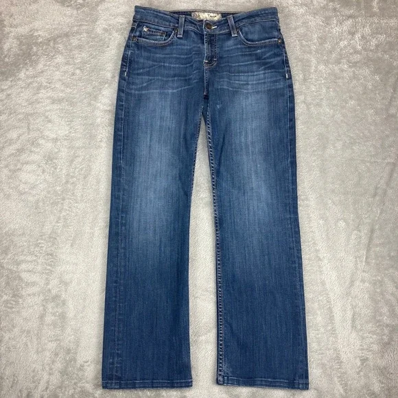 BKE Denim Taylor Jeans Women's 27R Bootcut Medium Wash Stretch Denim - Picture 1 of 16
